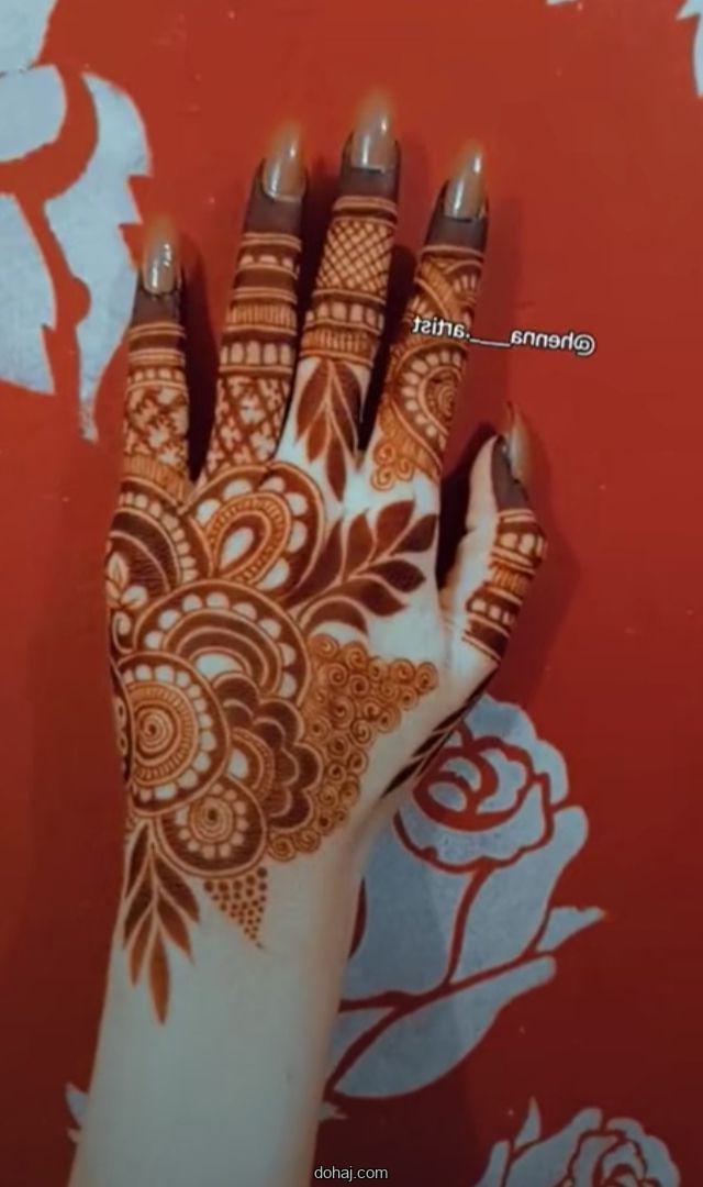New Mehndi Design Simple