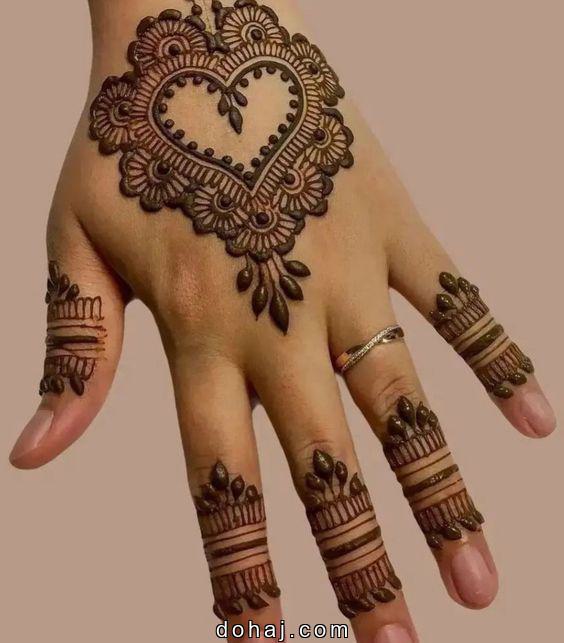 Pair Ka Simple Mehandi Design
