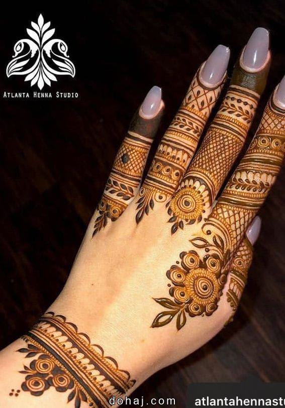 Pair Ki Mehandi Ke Design