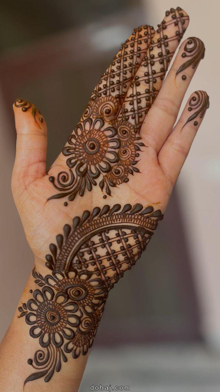 Pair Ki Simple Mehandi Design