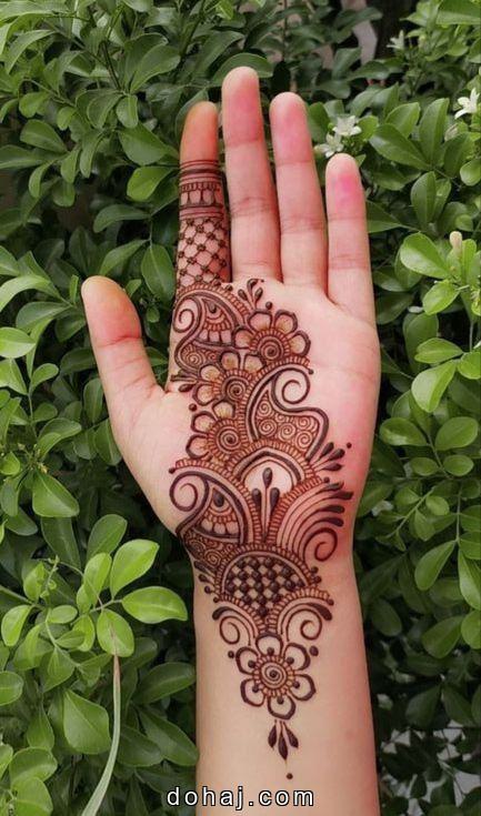 Pairon Ki Mehandi Ke Simple Design