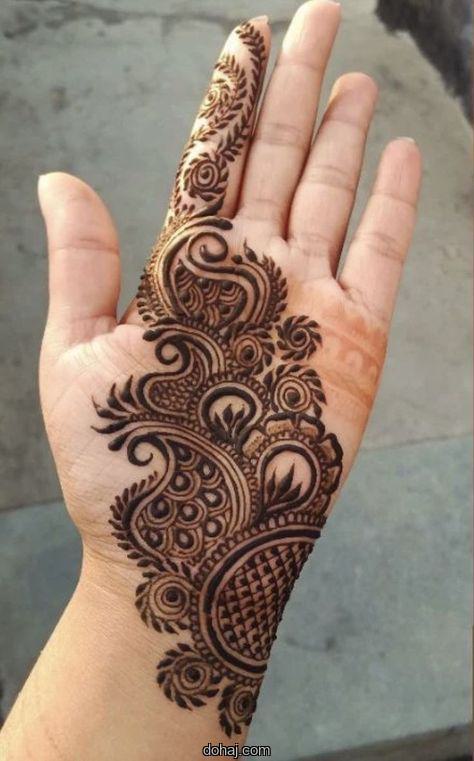 Payer Simple Mehndi Design