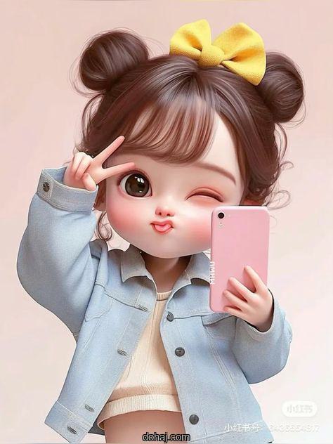 Pencil Sketch Cute Girl Drawing