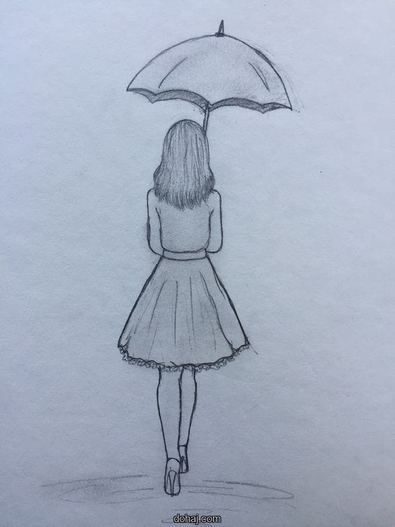 Pinterest Cute Girl Drawing Easy