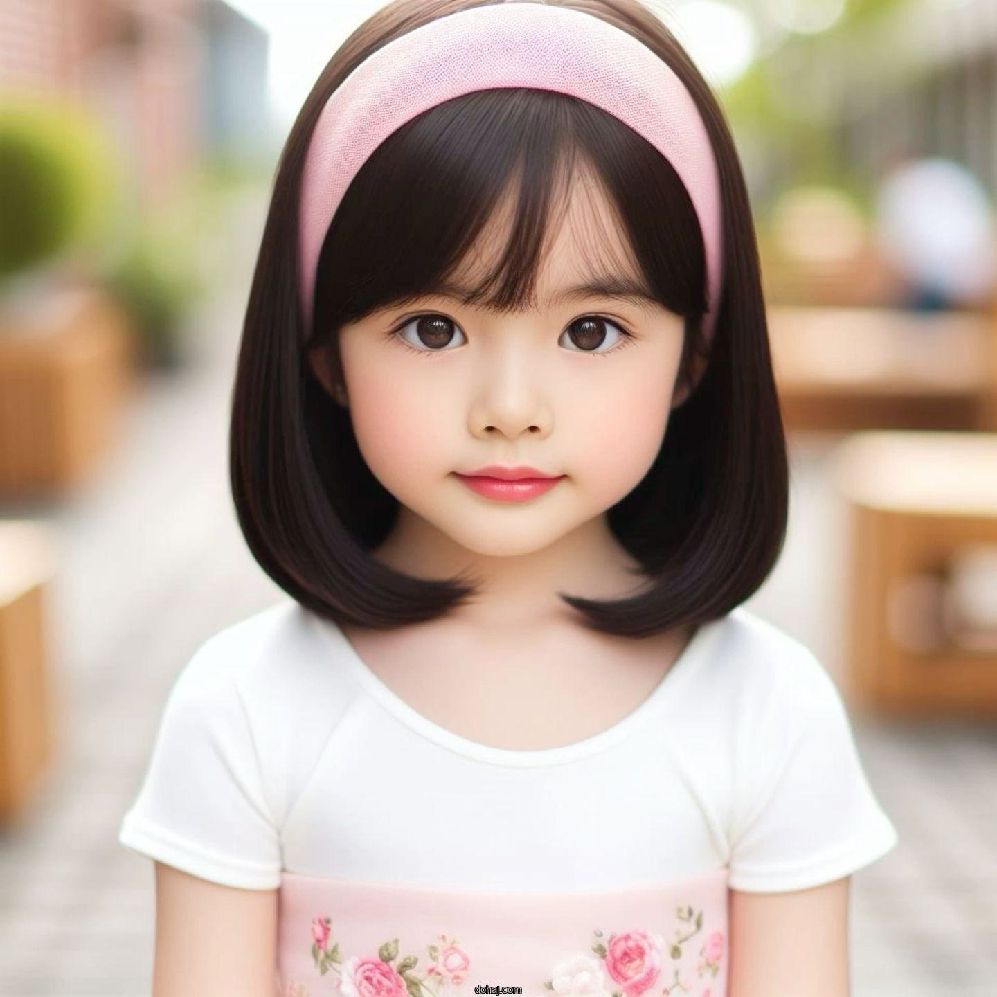 School Girl Hair Cutting Style