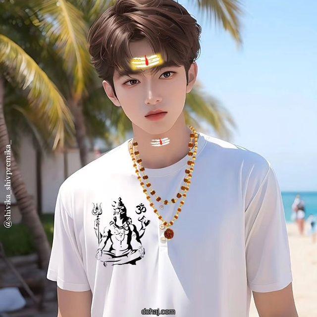 মোবাইল হাতে নিয়ে ছেলেদের পিক