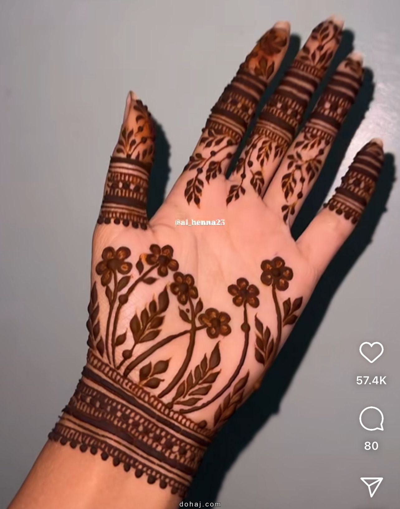 Shadi Mehandi Design For Girls