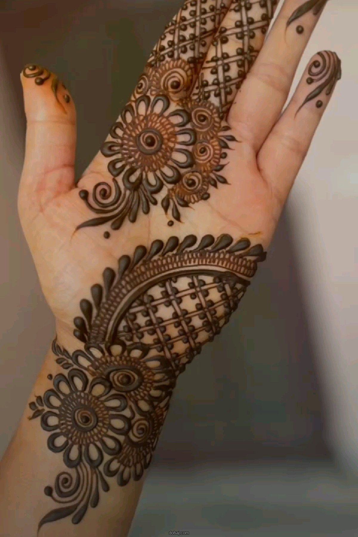 Simple Hater Mehndi Design