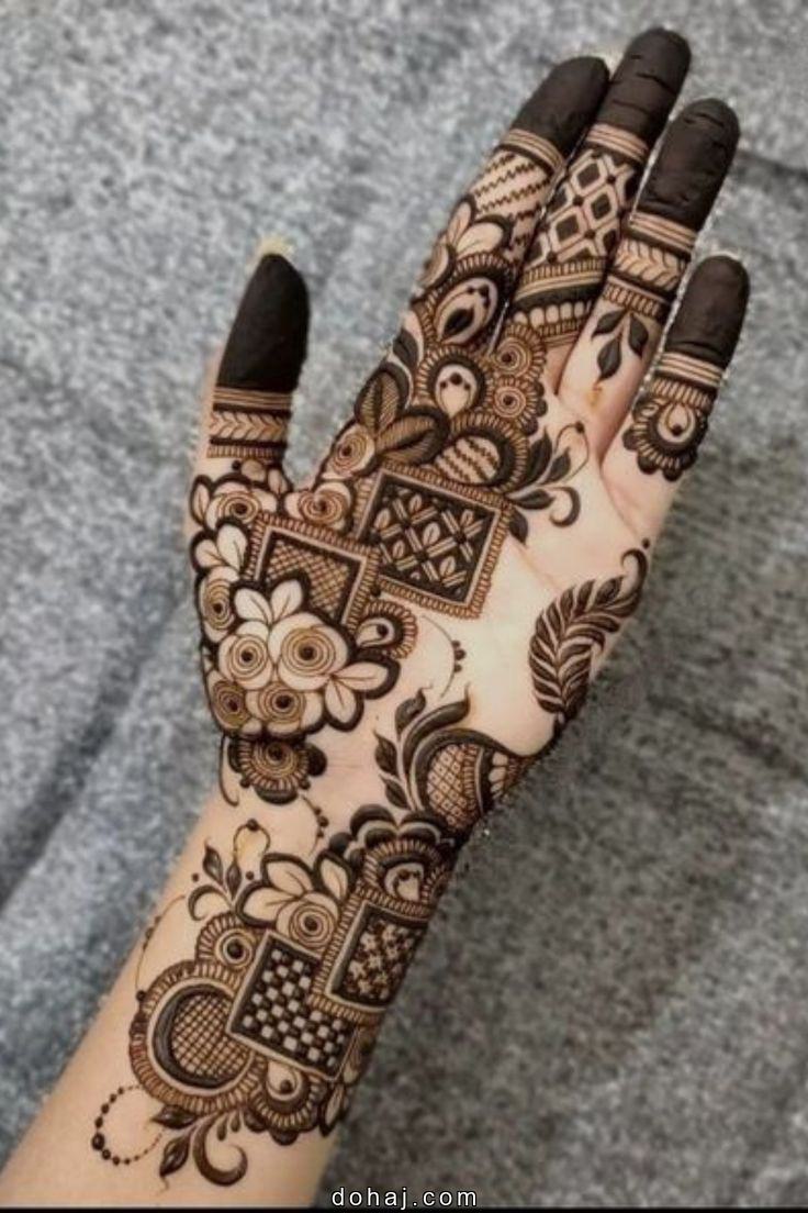 Simple Mehandi Design For Girls
