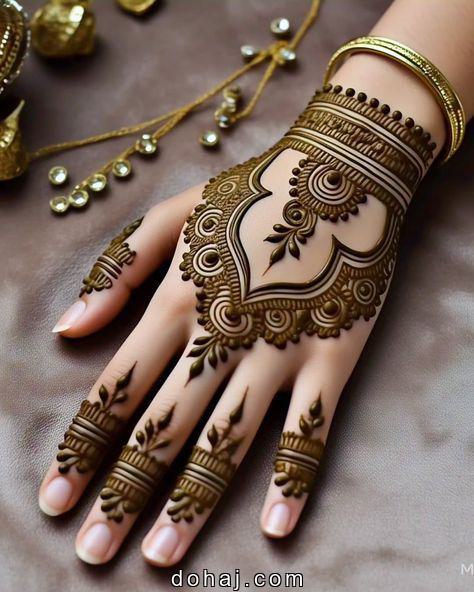 Simple Mehandi Ka Design Photo