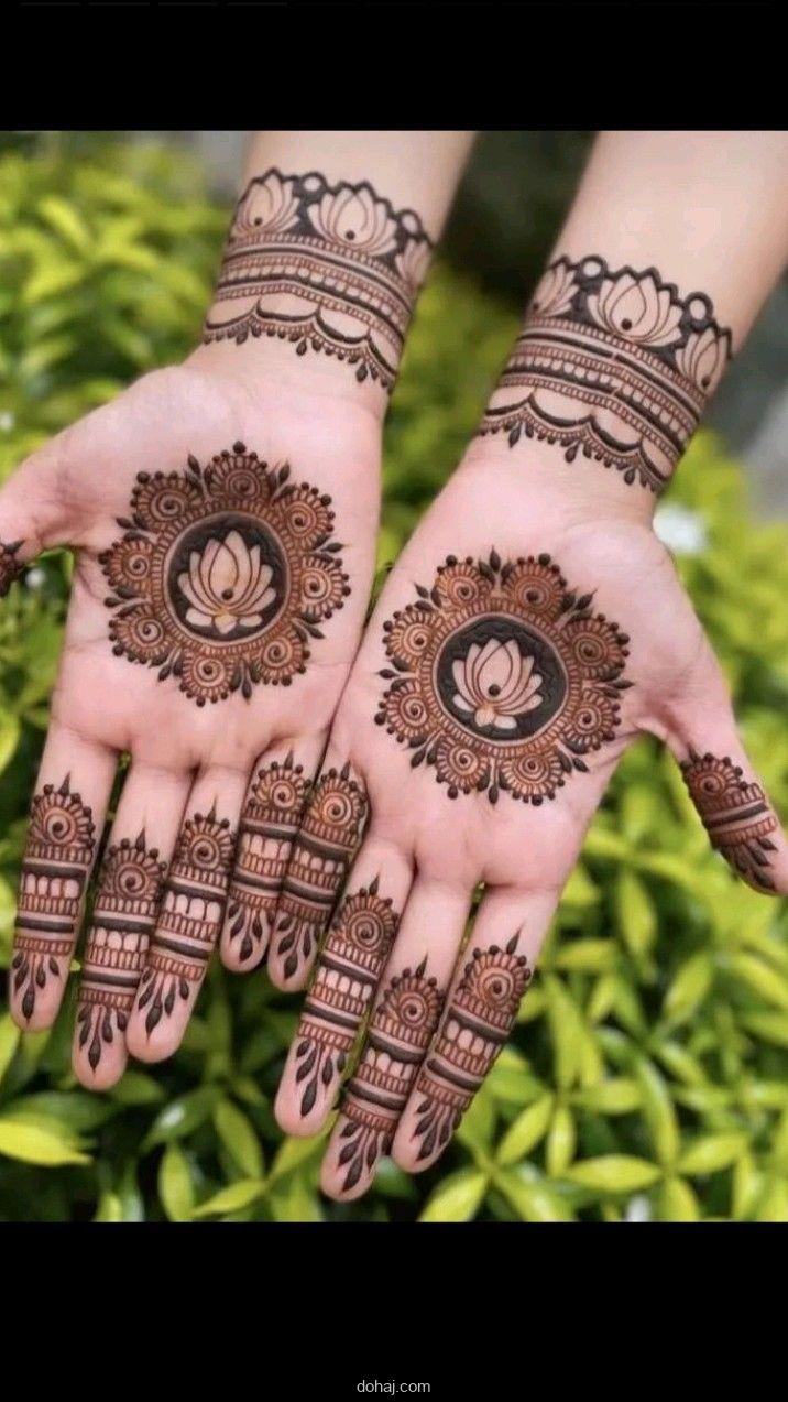 Simple Mehndi Design For Eid