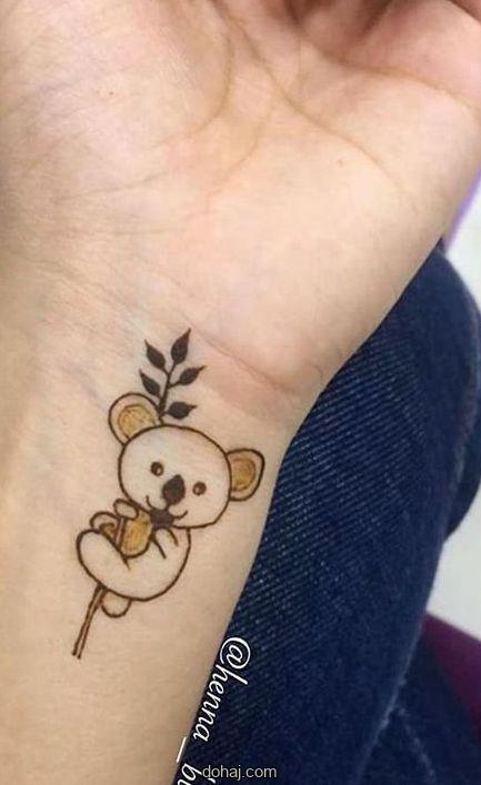 Simple Mehndi Design Front