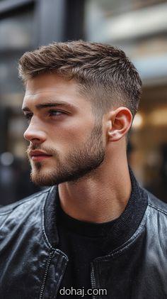 Simple Short Hair Style Men