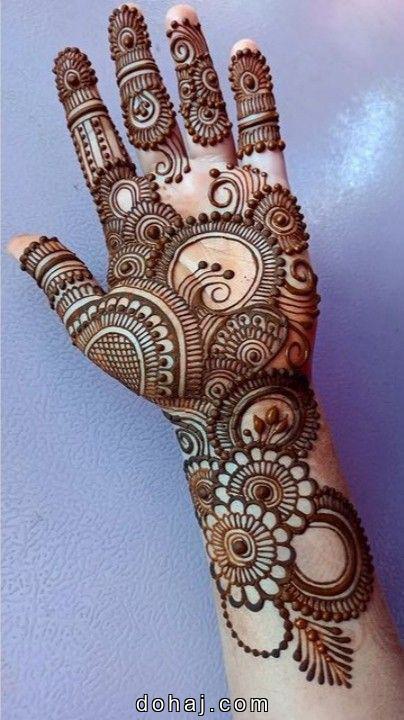 Simple Si Mehandi Design