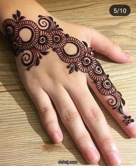 Simple Tattoo Mehndi Design