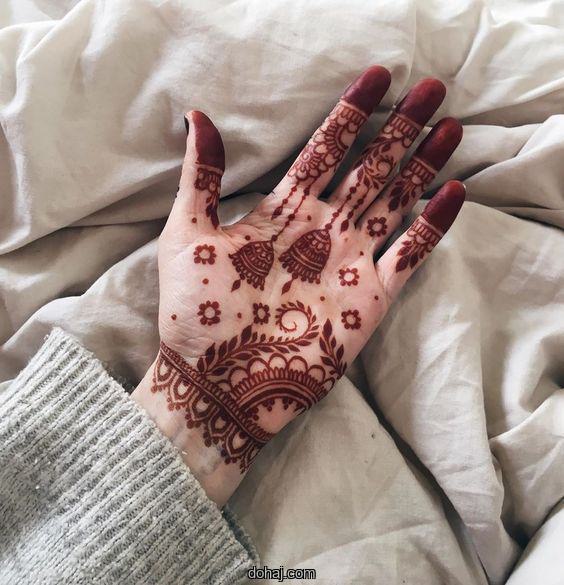 Simple Unique Mehndi Design