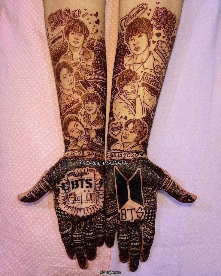 Stylish Back Hand Mehndi Design