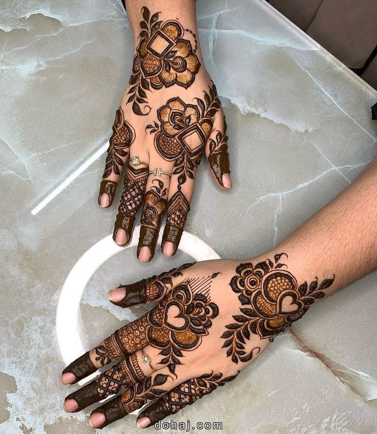 Stylish Bridal Stylish Mehandi Design