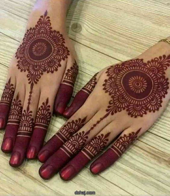 Stylish Full Hand Mehndi Design