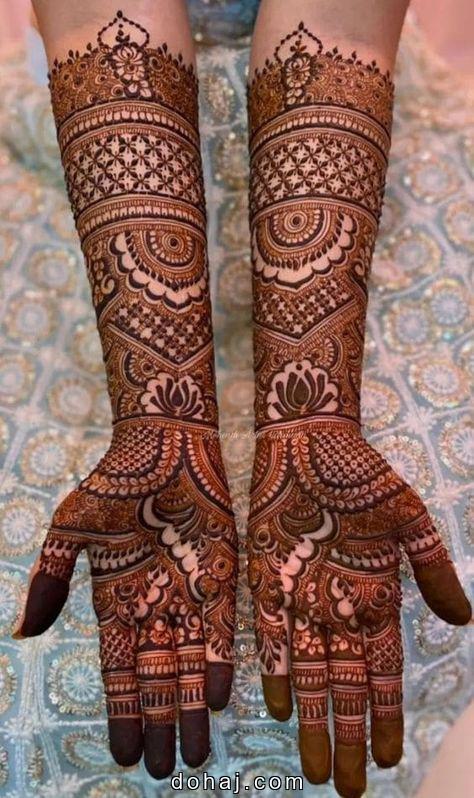 Stylish Mehandi Design Front Hand