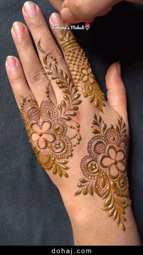 Stylish Stylish Mehandi Design