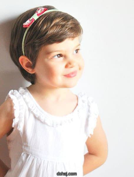 Summer Short Hair Style Girl