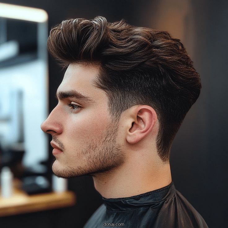 Thick Hair Thick Hair Stylish Simple Hair Style Men