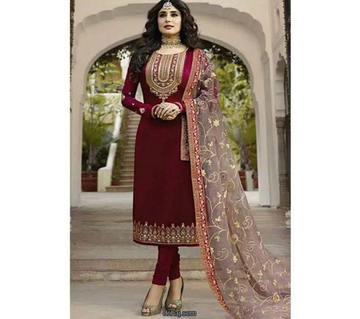 মেয়েদের থ্রি পিস এর ডিজাইন