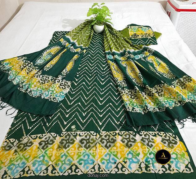 জর্জেট থ্রি পিস ডিজাইন 2025