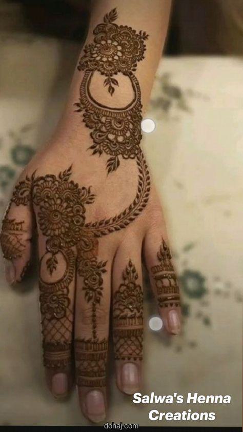 Unique Mehndi Design Simple