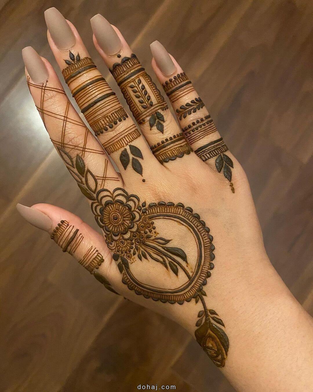 Very Simple Mehandi Design