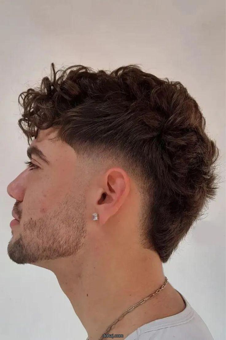Wavy Hair Style Men