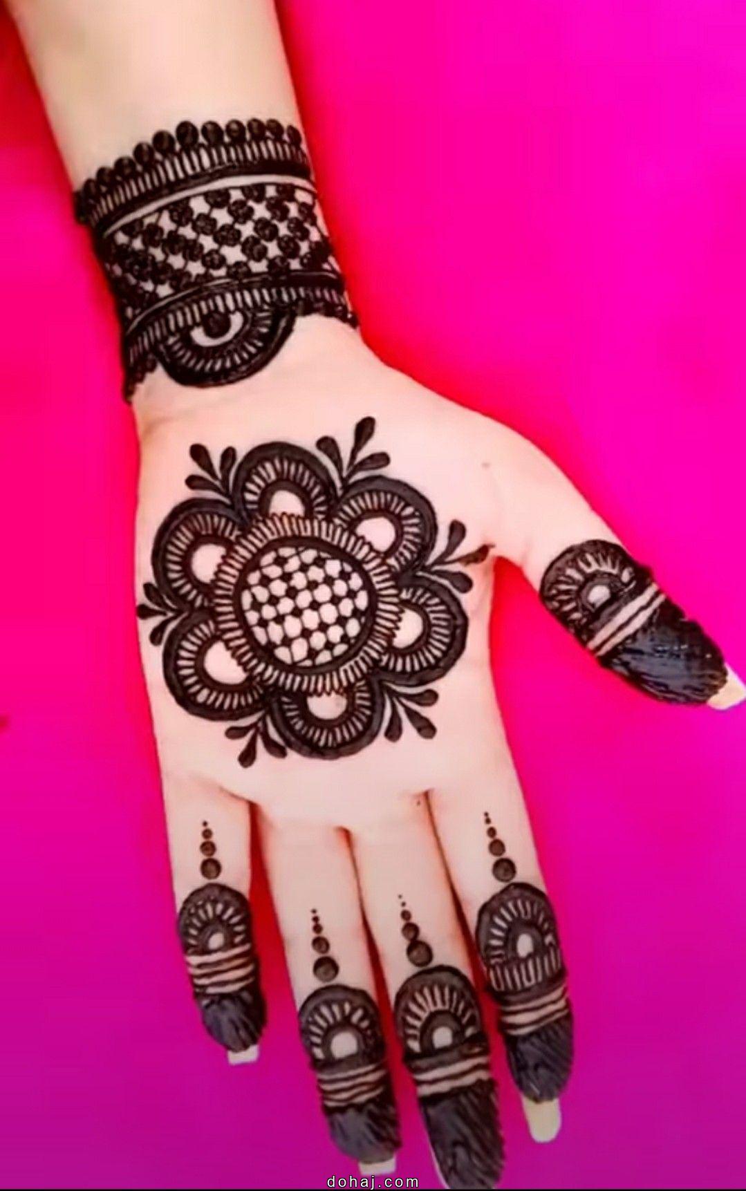 Aesthetic Mehndi Design Simple Front Hand Easy