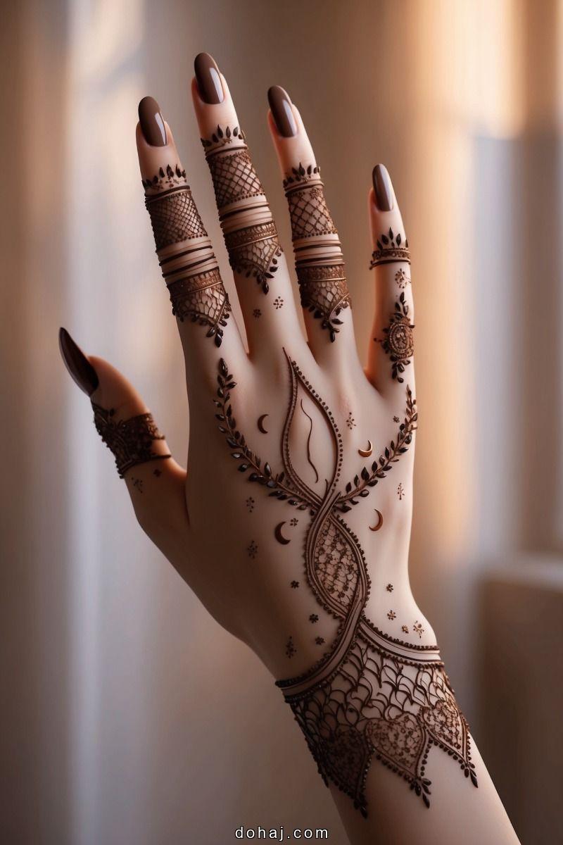 Arabic Henna New Mehndi Design