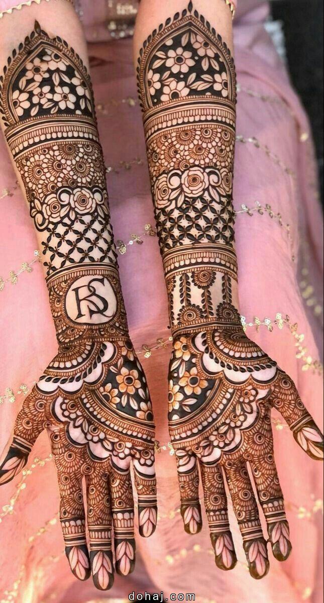 Arabic Mehndi Arabic Mehndi Front Full Hand Mehndi Design