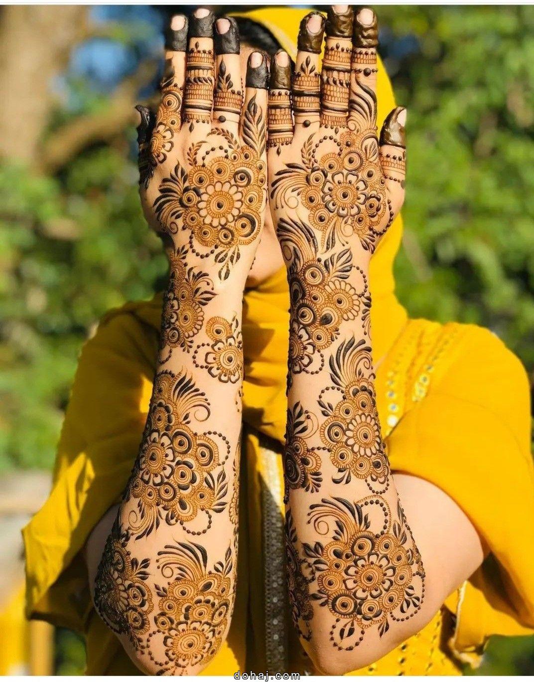 Arabic Mehndi Design Back Hand Full