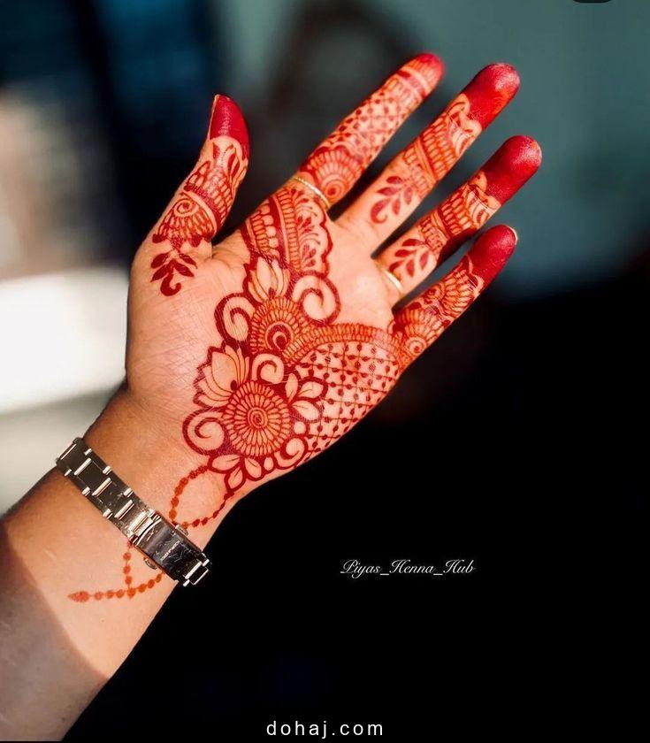Arabic Mehndi Design For Palm