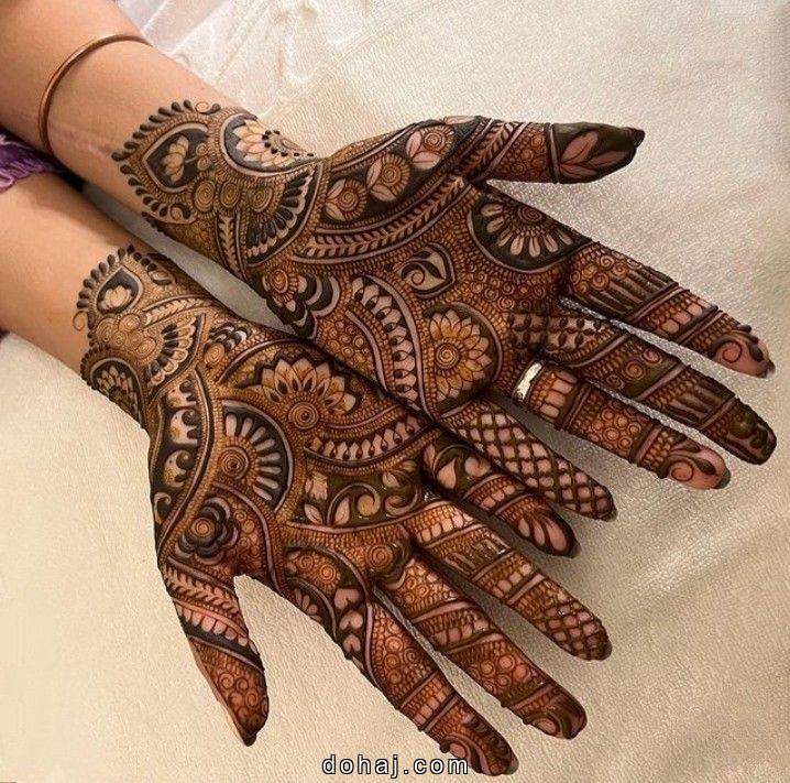 Arabic Mehndi Design On Palm