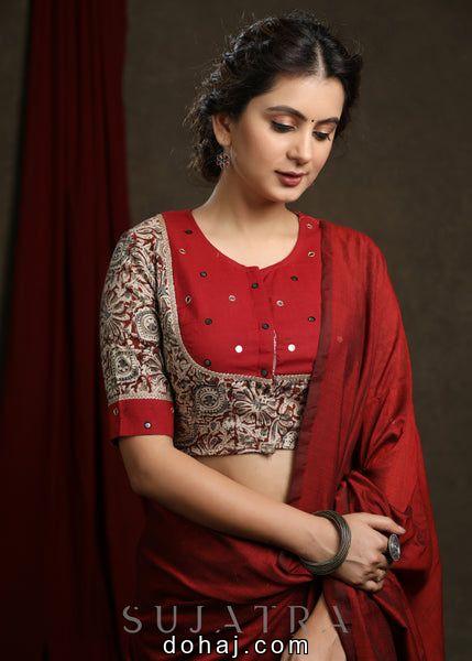 Attractive Marriage Bridal Maggam Work Blouse Designs