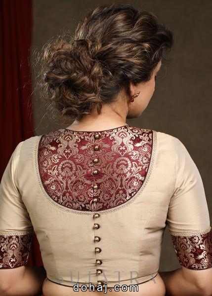 Back Boat Neck Boat Neck Latest Blouse Designs For Back