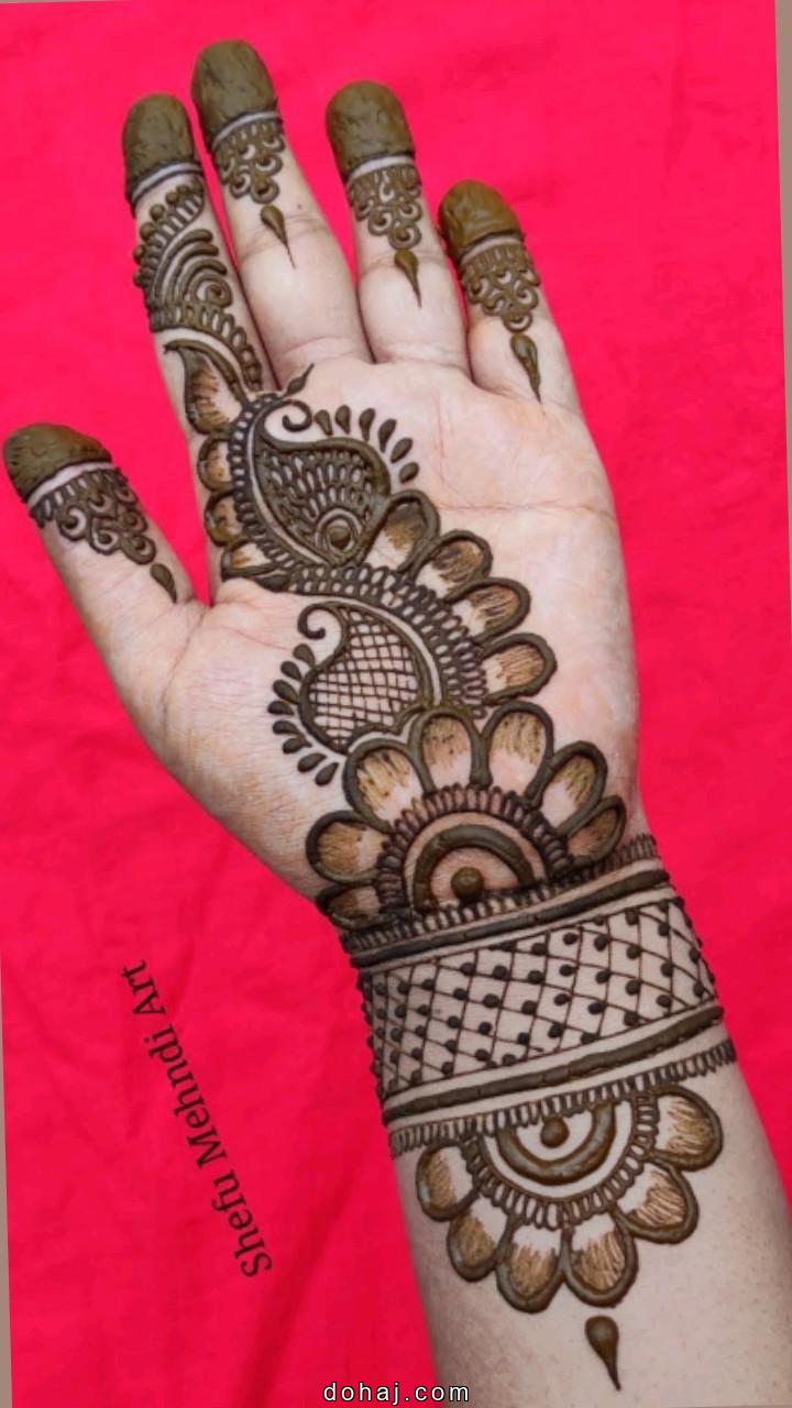 Back Easy Simple Mehndi Design