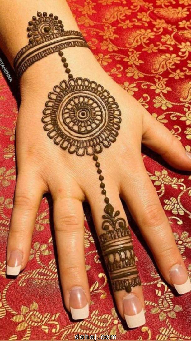 Back Hand Back Hand Easy Mehndi Design For Karva