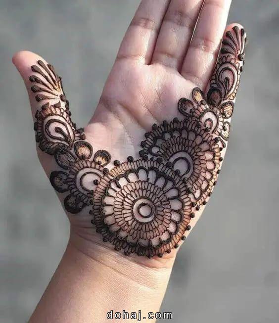 Back Hand Easy Mehndi Design