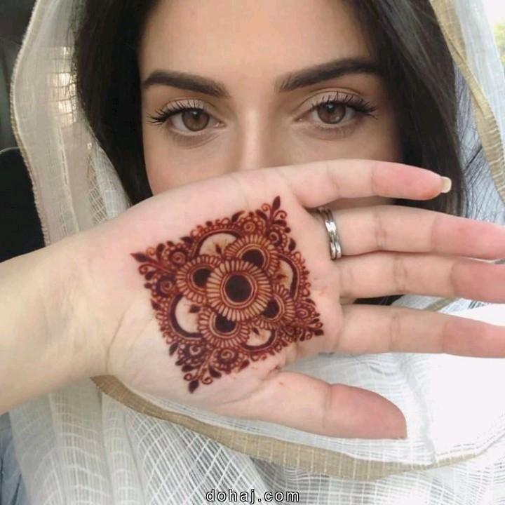 Back Hand Henna Mehndi Design