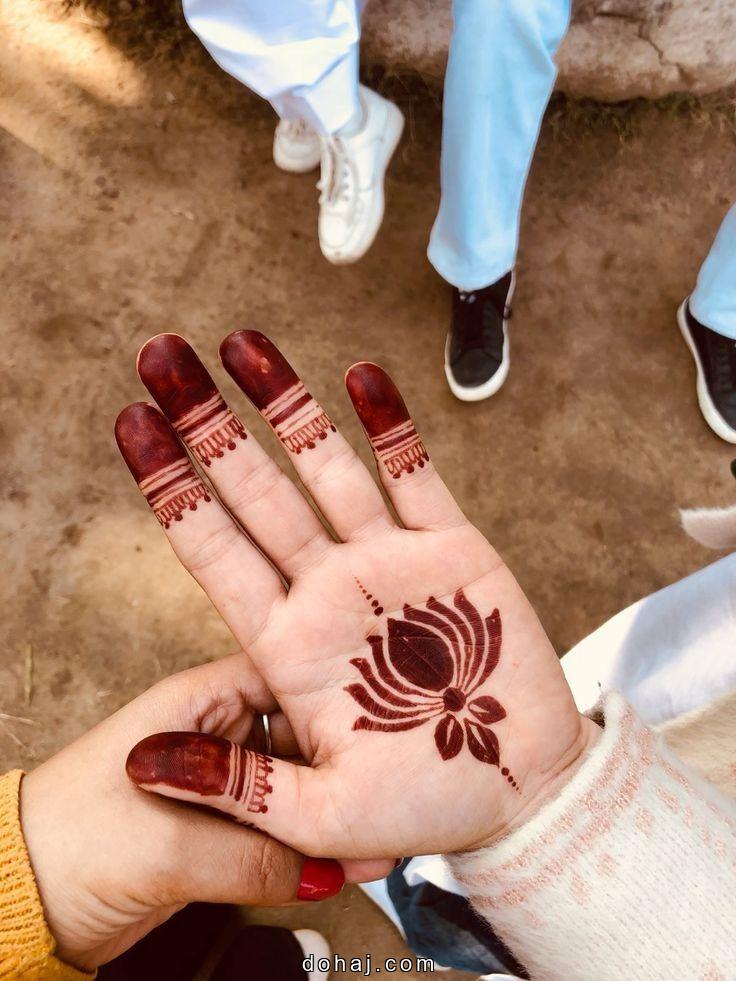 Back Hand Mehndi Design Beautiful