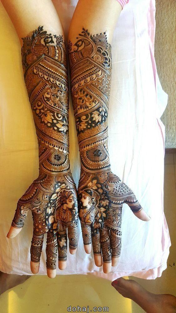 Back Hand Mehndi Design Girl Full Hand