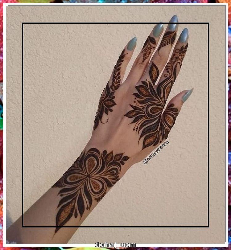 Back Hand Mehndi Design Henna