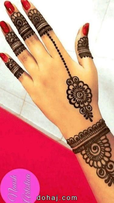 Back Hand Mehndi Design