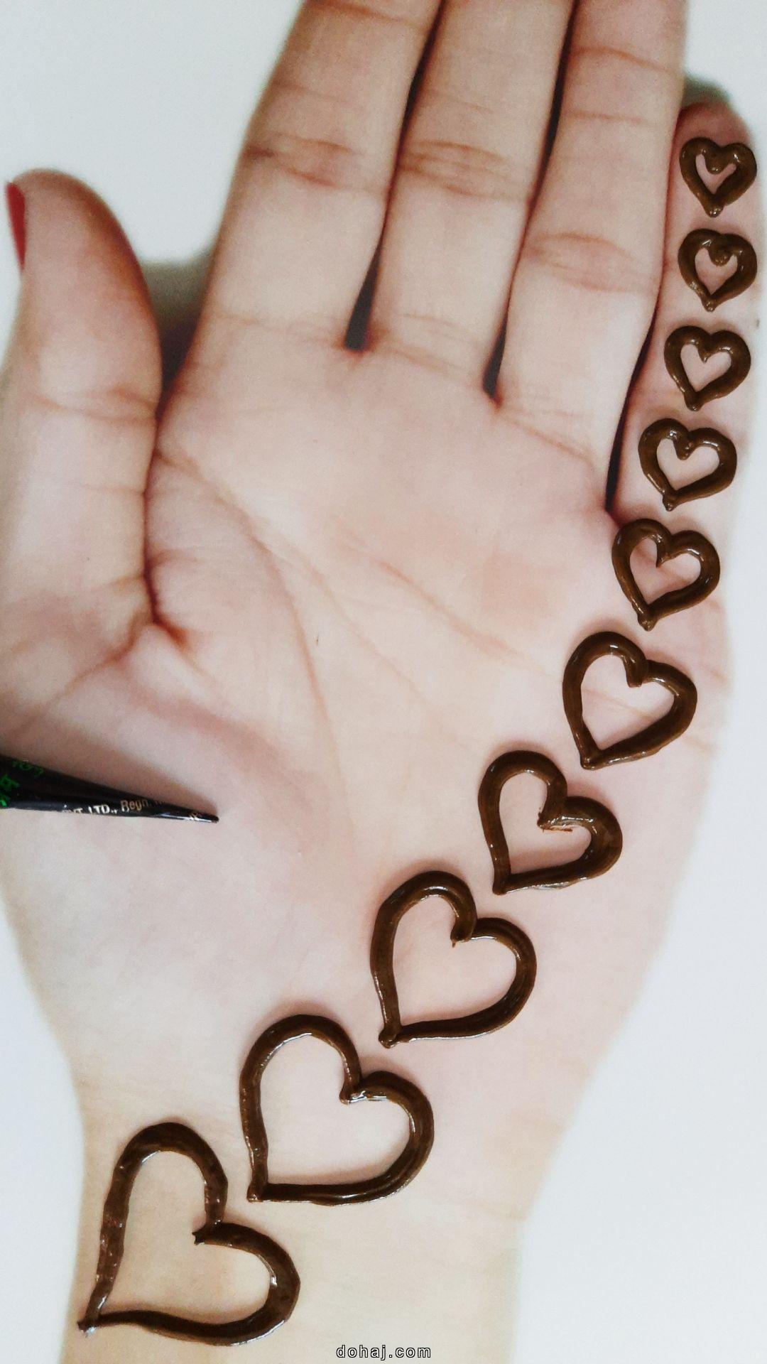 Back Mehndi Design Easy And Beautiful