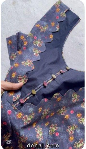 Back Neck Blouse Designs